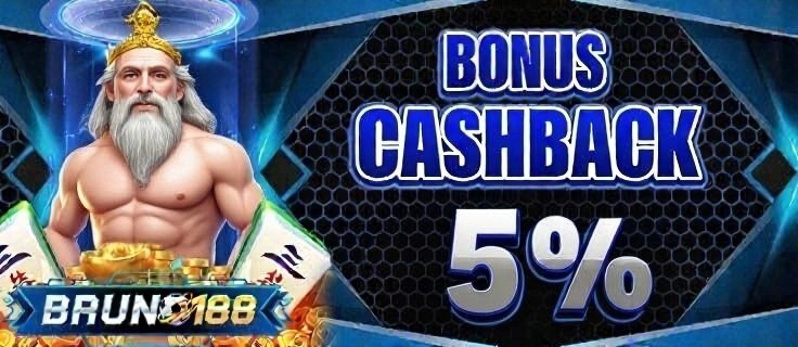 BONUS CASHBACK SLOT 5%
