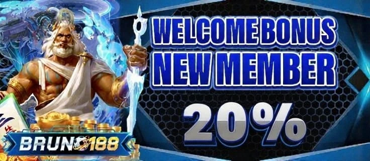 BONUS NEW MEMBER 20%